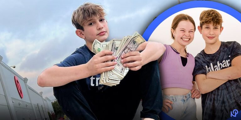 Nidal Wonder holding cash while posing with Salish Matter, 2025