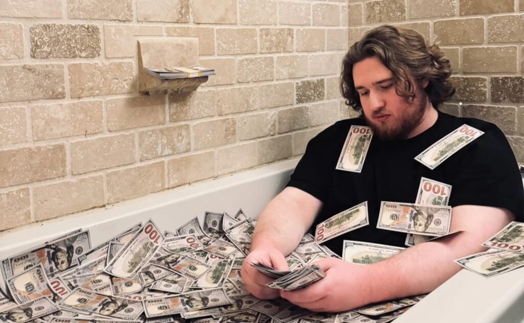 Zachirific Showing his net worth
