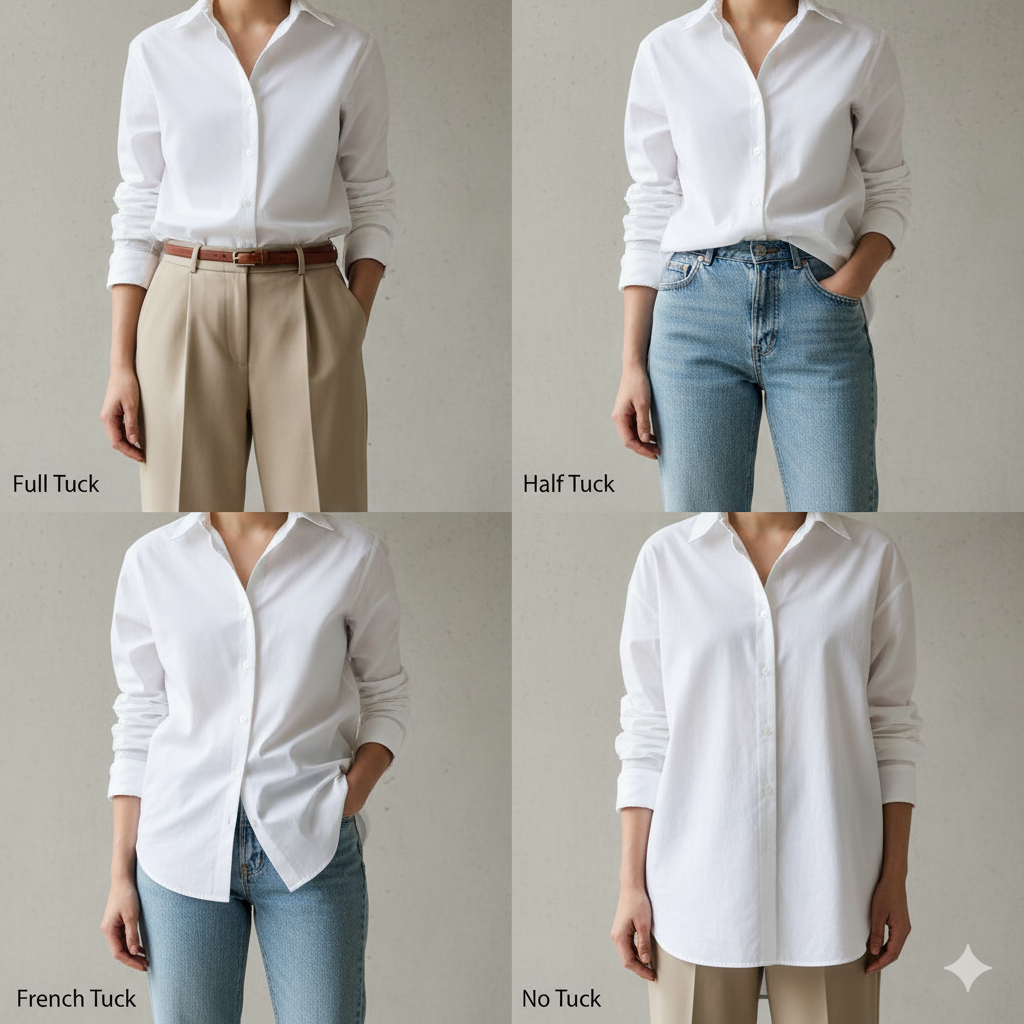 To Tuck or Not To Tuck: Stylist Rules for Shirts