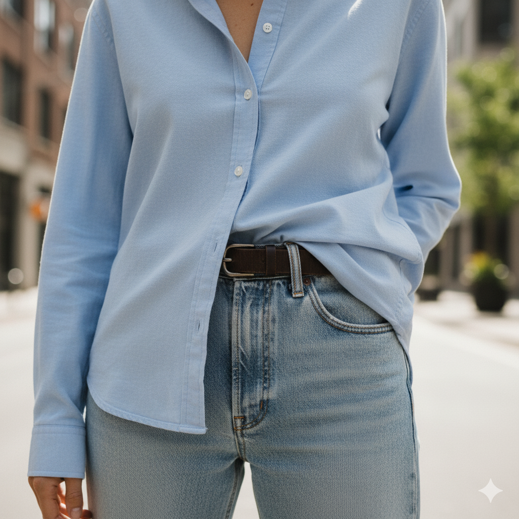 Half Tuck — The Effortless Cool